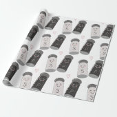 Salz und Pfeffer Geschenkpapier (Ungerollt)