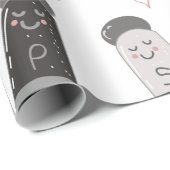 Salz und Pfeffer Geschenkpapier (Rolleneckpunkt)