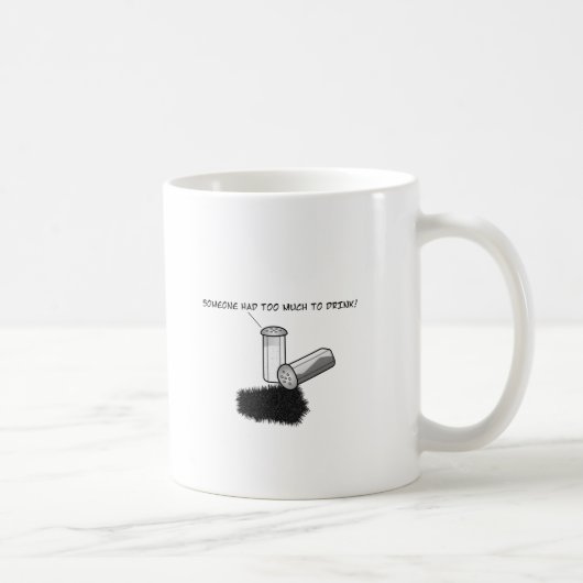 Salz und Pfeffer Kaffeetasse (Rechts)