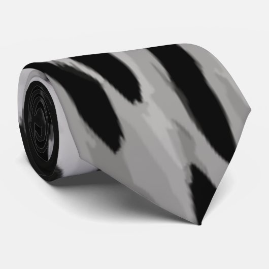 Salz und Pfeffer Krawatte (Gerollt)