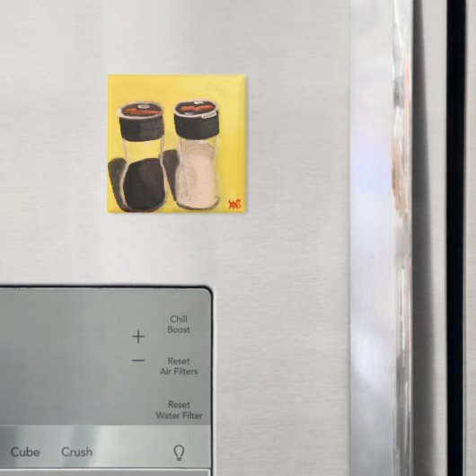 Salz und Pfeffer Magnet (In Situ (Kühlschrank))