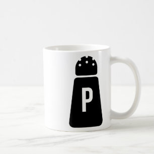 Salz- und Pfefferschüttler Funny Couple Matching H Kaffeetasse