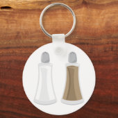 Salz- und Pfefferschüttler Schlüsselanhänger (Vorderseite)