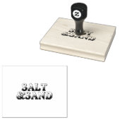Salz und Sand Gummistempel (Stempel)