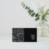 Salz Visitenkarte (Stehend Vorderseite)