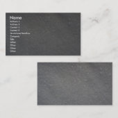 Salz Visitenkarte (Vorne/Hinten)