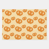 Salzbrezel Geschenkpapier Set (Vorderseite)