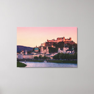 Salzburg 001A Leinwanddruck