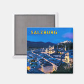 Salzburg 001C Magnet (Vorderseite/Rückseite)