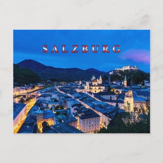 Salzburg 001D Postkarte (Vorderseite)