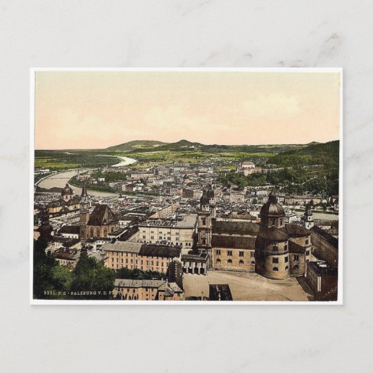 Salzburg aus Maria Schlicht, Österreich-Ungarn sel Postkarte (Vorderseite)