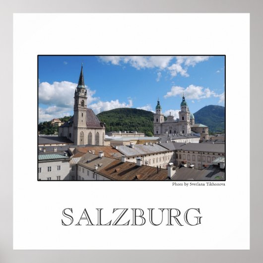 salzburg, austria poster (Vorne)