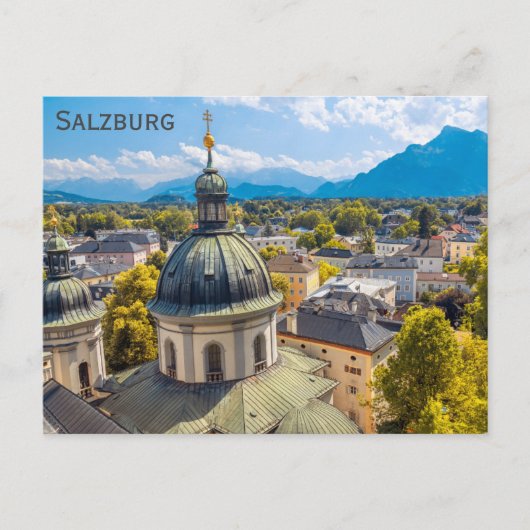 Salzburg Austria Reisen Foto Postkarte (Vorderseite)