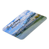 Salzburg Berühmte Stadt in Österreich Souvenir Magnet (Linke Seite)