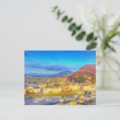 Salzburg City Art Postkarte (Stehend Vorderseite)
