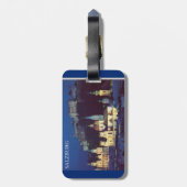 Salzburg Gepäckanhänger (Rückseite vertikal)