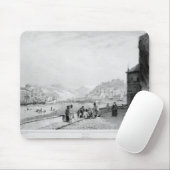 Salzburg, graviert von Bayot u. von Cuvilier, 1840 Mousepad (Mit Mouse)