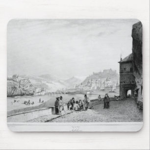 Salzburg, graviert von Bayot u. von Cuvilier, 1840 Mousepad