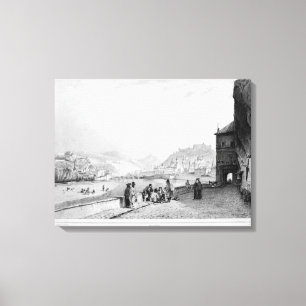 Salzburg, Gravur Bayot & Cuvilier, 1840 Leinwanddruck