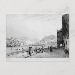 Salzburg, Gravur Bayot & Cuvilier, 1840 Postkarte