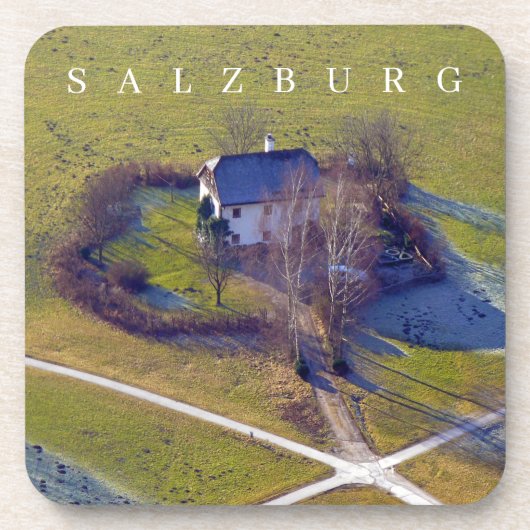 Salzburg Hangman's House Untersetzer (Vorderseite)