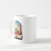 Salzburg Lamprechtshausen Österreich Souvenir Kaffeetasse (Vorderseite Links)
