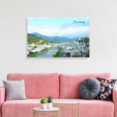 Salzburg Leinwanddruck (Insitu (Wohnzimmer))