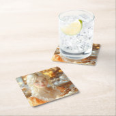 SALZBURG - LOVE FROM AUSTRIA RECHTECKIGER PAPPUNTERSETZER (Vor Ort)