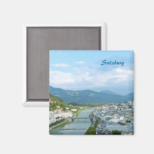 Salzburg Magnet (Vorderseite/Rückseite)