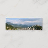 Salzburg Mini Visitenkarte (Rückseite)