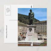 Salzburg, Mozart Memorial Postkarte (Vorne/Hinten)