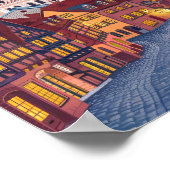 Salzburg Österreich Berühmter Reiseort Poster (Ecke)