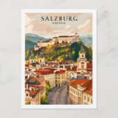 Salzburg Österreich Berühmter Reiseort Postkarte (Vorderseite)