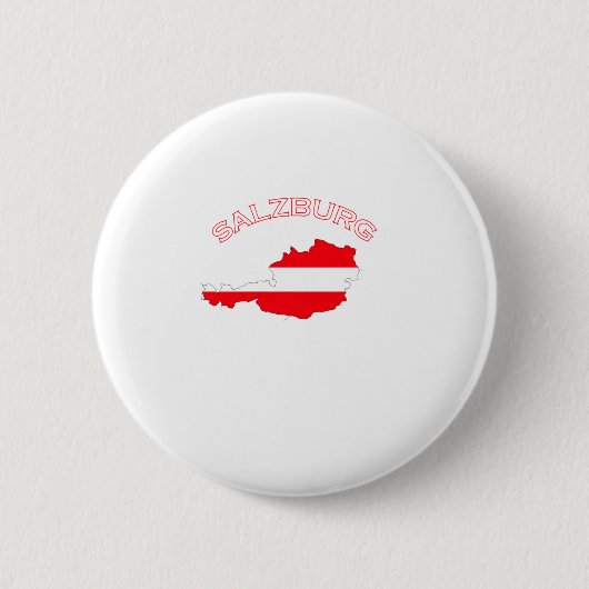 Salzburg, Österreich Button (Vorderseite)