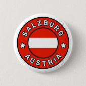Salzburg Österreich Button (Vorderseite)