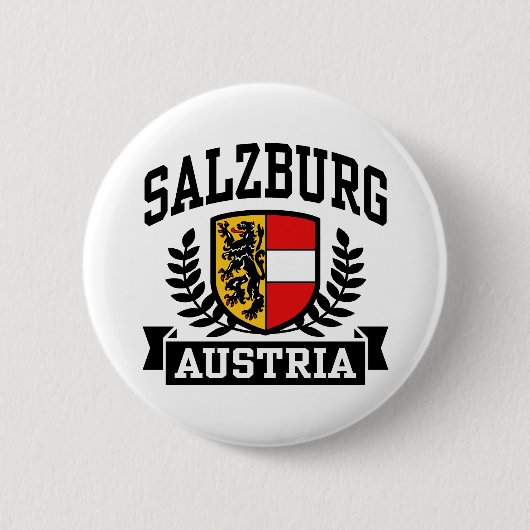 Salzburg Österreich Button (Vorderseite)