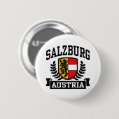Salzburg Österreich Button (Vorne & Hinten)