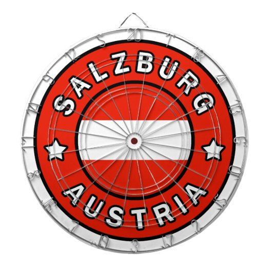 Salzburg Österreich Dartscheibe (vorne)