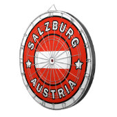 Salzburg Österreich Dartscheibe (Vorderseite rechts)