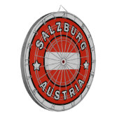 Salzburg Österreich Dartscheibe (Vorderseite Links)