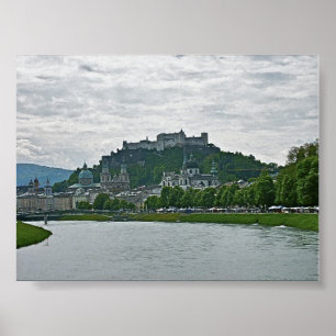 Salzburg, Österreich, Festung Hohensalzburg Print Poster