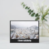 Salzburg (Österreich) Foto, I Liebe Salzburg Postkarte (Stehend Vorderseite)