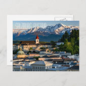 Salzburg, Österreich - Hintergrund Postkarte (Vorne/Hinten)