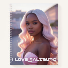 SALZBURG - ÖSTERREICH - ICH LIEBE SALZBURG NOTIZBLOCK