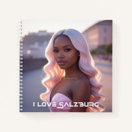 SALZBURG - ÖSTERREICH - ICH LIEBE SALZBURG NOTIZBLOCK