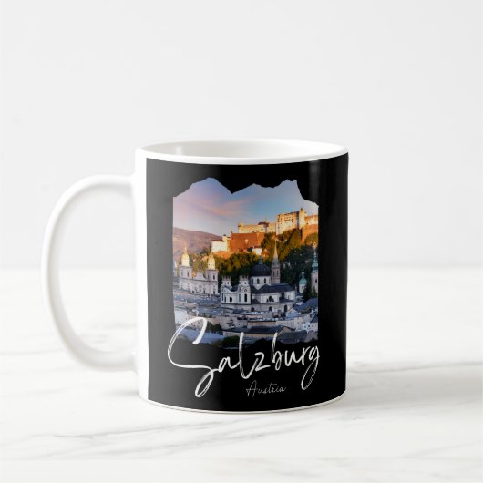 Salzburg Österreich Kaffeetasse (Links)