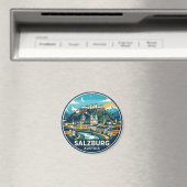 Salzburg Österreich Magnet (In Situ (Geschirrspüler))
