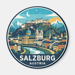 Salzburg Österreich Magnet