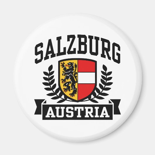 Salzburg Österreich Magnet (Vorne)