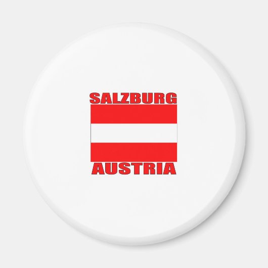 Salzburg, Österreich Magnet (Vorne)
